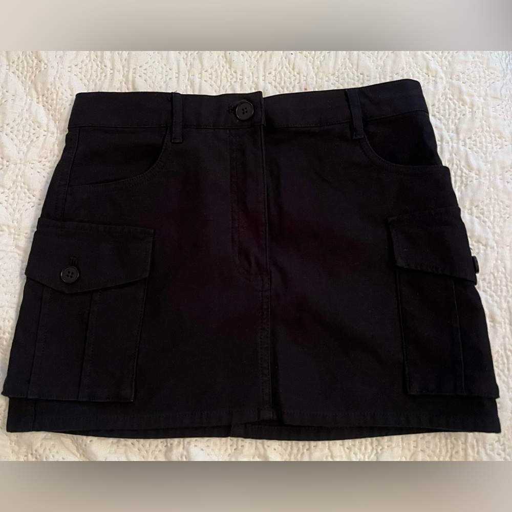 Aritzia Wilfred Black mini skirt